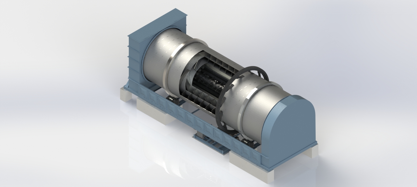 旋耙飛騰三級多回路烘干機(jī) 旋耙飛騰三級多回路烘干機(jī)
