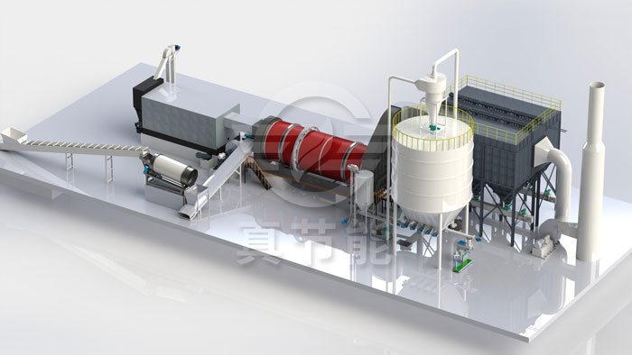 生物污泥烘干機(jī)系統(tǒng) 生物污泥烘干機(jī)系統(tǒng)