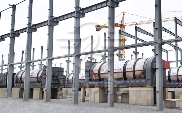 每小時五噸污泥烘干機運行現(xiàn)場 每小時五噸污泥烘干機運行現(xiàn)場